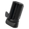 ABUS U-Lock Granit Plus 470 and SH B Bracket, Bike Lock with Plus Cylinder for Tamper Protection, ABUS Security Level 12, Black, 23 cm view 3