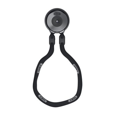 ABUS Wall Anchor WCH + Chain ACH 9KS - for Anti-Theft Protection of Bicycle and Motorcycle in Garages, Cellars or in Front of The House - ABUS Security Level 13-130 cm Long Chain
