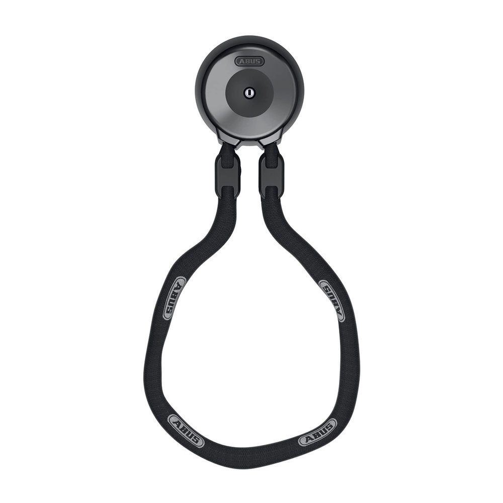 ABUS Wall Anchor WCH + Chain ACH 9KS - for Anti-Theft Protection of Bicycle and Motorcycle in Garages, Cellars or in Front of The House - ABUS Security Level 13-130 cm Long Chain