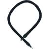 ABUS IvyTex Frame Lock Insert Chain 6KS Adaptor Chain + Lock Bag ST5950 - Bicycle Lock with Dirt and Moisture Resistant Cover - 6 mm Thick Chain - Black view 1
