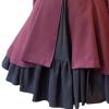 Womens Lolita Gothic Dress with Vintage Bow Ruffle Steampunk Dresses Long Sleeve Short Renaissance Dress Cosplay view 3