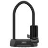 ABUS U-Lock Granit XPlus 540 and SH B Bracket, Bike Lock with XPlus Cylinder as Tamper Protection and Illuminated Key, ABUS Security Level 15, Black, Black/Grey, 30 cm view 1