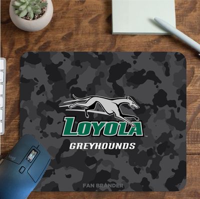 Fan Brander NCAA Mousepad for Home, Office, and Gaming with Urban Camo Design (Loyola Univ of Maryland Hounds Mouspad)
