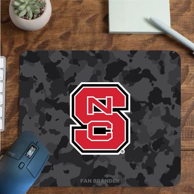 Fan Brander NCAA Mousepad for Home, Office, and Gaming with Urban Camo Design (NC State Wolfpack Mouspad)