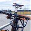 ABUS U-Lock Granit Plus 470 + SH B Bracket - Bicycle Lock with Plus Cylinder as Tamper Protection - Security Level 12-30cm view 2