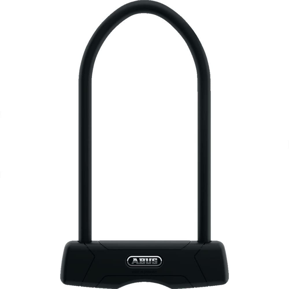 ABUS U-Lock Granit 460 + SH B Bracket - Bicycle Lock with 12 mm Round Shackle and Reversible Key - ABUS Security Level 9-300 mm Shackle Height