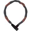 ABUS Catena 6806K Chain Lock - Lightweight Hardened Steel Bike Lock with Fashionable Textile Tube - Square Chain with Security Level 6 view 1