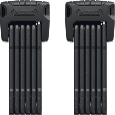 ABUS Folding Lock Bordo Granit 6500K with SH Lock Holder - Set of 2 - Bike Lock with XPlus Cylinder for high Tamper Protection - Security Level 15 - Length 90 cm