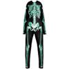 Skeleton Glow Catsuit Costume For Women - Large/ X-Large - Spooky Chic Costume Ideal For Halloween, Themed Parties & More - 1 Pc view 2