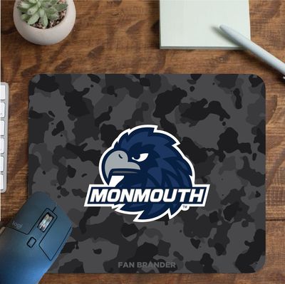 Fan Brander NCAA Mousepad for Home, Office, and Gaming with Urban Camo Design (Monmouth Hawks Mouspad)