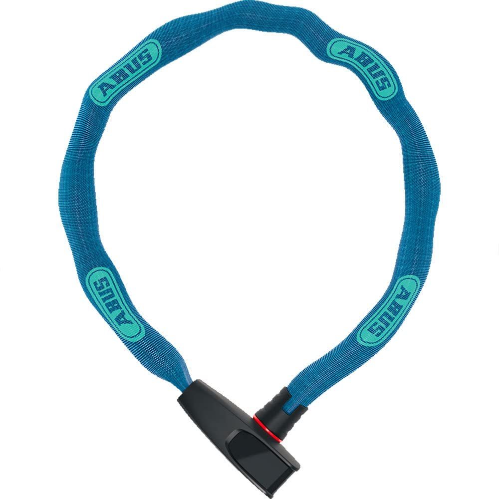 ABUS Catena 6806K Chain Lock - Lightweight Hardened Steel Bike Lock with Fashionable Textile Tube - Square Chain with Security Level 6