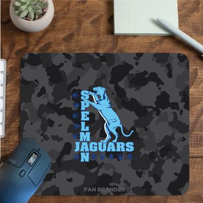 Fan Brander NCAA Mousepad for Home, Office, and Gaming with Urban Camo Design (Spelman College Jaguars Mouspad)