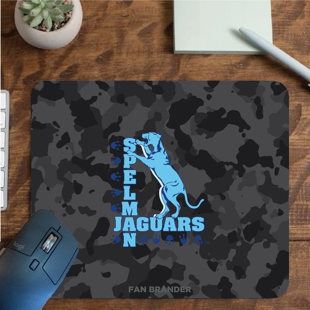 Fan Brander NCAA Mousepad for Home, Office, and Gaming with Urban Camo Design (Spelman College Jaguars Mouspad)
