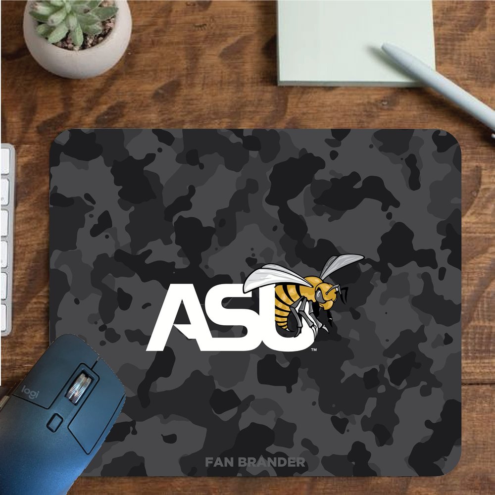 Fan Brander NCAA Mousepad for Home, Office, and Gaming with Urban Camo Design (Alabama State Hornets Mouspad)