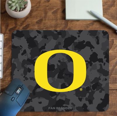 Fan Brander NCAA Mousepad for Home, Office, and Gaming with Urban Camo Design (Oregon Ducks Mouspad)