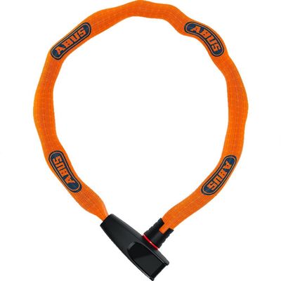 ABUS Catena 6806K Chain Lock - Lightweight Hardened Steel Bike Lock with Fashionable Textile Tube - Square Chain with Security Level 6