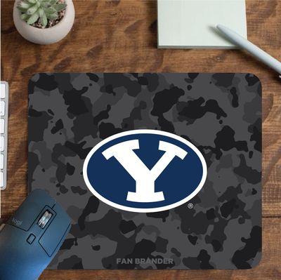Fan Brander NCAA Mousepad for Home, Office, and Gaming with Urban Camo Design (Brigham Young Cougars Mouspad)