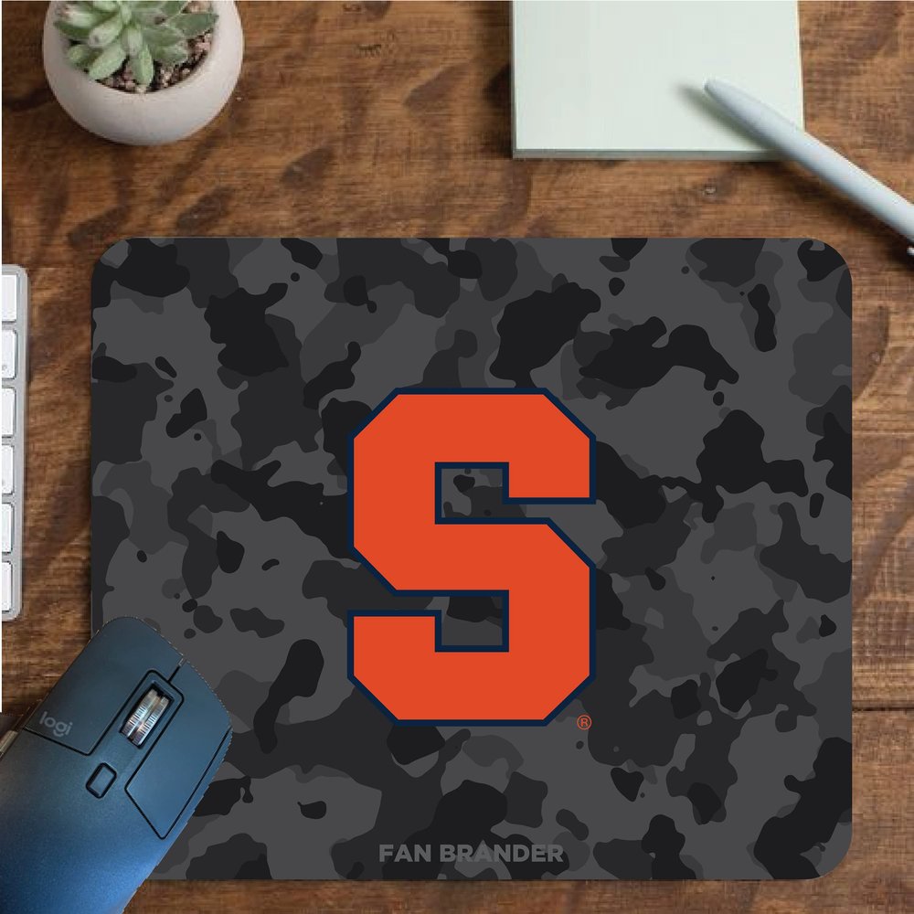 Fan Brander NCAA Mousepad for Home, Office, and Gaming with Urban Camo Design (Syracuse Orange Mouspad)