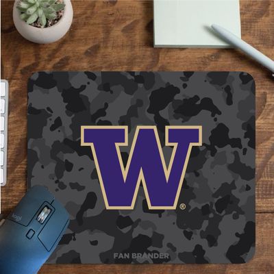 Fan Brander NCAA Mousepad for Home, Office, and Gaming with Urban Camo Design (Washington Huskies Mouspad)