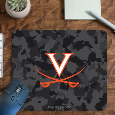 Fan Brander NCAA Mousepad for Home, Office, and Gaming with Urban Camo Design (Virginia Cavaliers Mouspad)