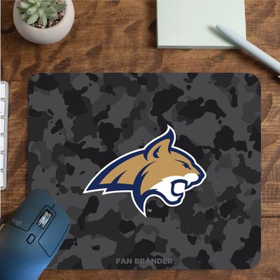 Fan Brander NCAA Mousepad for Home, Office, and Gaming with Urban Camo Design (Montana State Bobcats Mouspad)