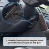 LORESO Magnetic Gun Mount Holder Holster for Handgun and Tactical Pistol, Rubber Coated Magnet - Pack of Two view 4