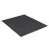 CAP Barbell Premium Stationary Bike Mat, Exercise Equipment Mat, Home Gym Floor Protection, Black, Pebble Design, 48" x 36" x , Square Edges view 1