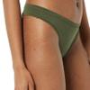 Amazon Essentials Women's Microfiber Underwear (Hipster & Thong, Available in Plus Size), Pack of 6, Dark Military Green/Rose/Soft Pink, Small view 3
