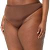 Amazon Essentials Women's Microfibre Underwear (Hipster & Thong, Available in Plus Size), Pack of 6, Black/Rich Hazel, 20 view 4