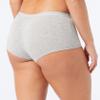 Amazon Essentials Women's Breathable Cotton Boyshort Underwear (Available in Plus Size), Pack of 5, Black/Grey Heather/White, Small view 4