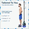 BPS Carbon and Fiberglass Shaft Paddles Koru and Classic Padddles 2-Piece (Carbon Fiber Shaft - Koru Blue, 2-Piece SUP Paddle) view 4