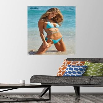 Trends International Sports Illustrated: Swimsuit Edition - Kate Bock 21 Wall Poster, 22.37" x 34.00", Premium Poster & Push Pin Bundle