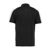 Augusta Sportswear Bi-Color Vital Polo, Black/White, 2XL view 3