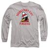 Youngstown State University Official Ysu Penguins Logo Unisex Adult Long-Sleeve T Shirt,Athletic Heather, 3X-Large view 1