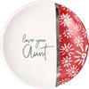 Pavilion Gift Company 4" Round Keepsake Jewelry Dish Tray - Love You Aunt view 1