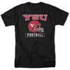 Youngstown State University Official Football Helmet Unisex Adult T-Shirt, Black, 4X-Large view 1