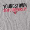 Youngstown State University Official Stacked Unisex Adult T-Shirt, Stacked, 5X-Large view 2