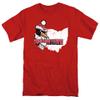 Youngstown State University Official State Shape Unisex Adult T-Shirt, State Shape, 4X-Large view 1