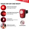 CECO-USA: 150 Lumen Super Bright USB Rechargeable Bike Tail Light - IP67 Waterproof, FL-1 Impact Resistant - Pro Grade Quality Bike Tail Light - Red Bicycle Back Light view 3