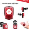 CECO-USA: 150 Lumen Super Bright USB Rechargeable Bike Tail Light - IP67 Waterproof, FL-1 Impact Resistant - Pro Grade Quality Bike Tail Light - Red Bicycle Back Light view 4