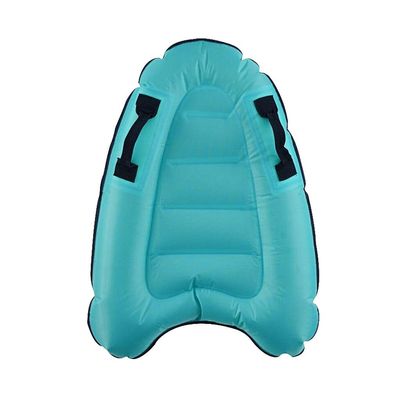 kgjskj Inflatable Paddle Boards Inflatable Surfboard Mat Swimming Pool Float Beach Chair Float Lounger Raft Float Water Surfboard Novice Practice Board Vacation Must Haves (Color : Blue 75 x 62cm)