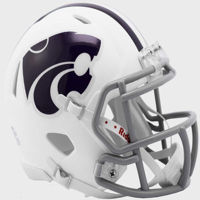 Kansas State Wildcats Alternate White Revolution Speed Mini Football Helmet