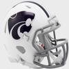 Kansas State Wildcats Alternate White Revolution Speed Mini Football Helmet view 1