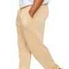 G-Style USA Men's Casual Lounge Fleece Sweatpants with Pockets FL78-GSTYLE - Beige - 3X-Large view 2