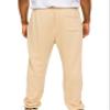 G-Style USA Men's Casual Lounge Fleece Sweatpants with Pockets FL78-GSTYLE - Beige - 3X-Large view 3