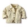 Morubut Toddler Baby Girls Boys Denim Jacket Fall Casual Coat Jeans Outerwear (Beige, 7 Years) view 1