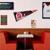 Detroit Red Wings 11 Time Cup Champions Pennant Banner Flag view 3