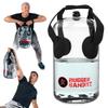 Rubberbanditz Adjustable Kettlebell Set - Water Weight Bag for Strength Training, Portable Water Aerobics, and Exercise - Portable 40 lb Fillable Kettlebell Alternative to Sand Kettlebell view 2