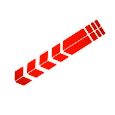 ihreesy Motorcycle Sticker,Waterproof Stripe Reflective Sticker Warning Reflective Tape Self-Adhesive Exterior Decor Reflective Sticker,Red