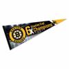 Boston Bruins 6 Time Cup Champions Pennant Banner Flag view 1